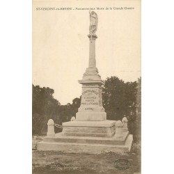 71 SAINT-VINCENT-EN-BRESSE. Monument aux Morts de la Grande Guerre