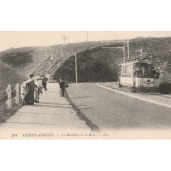 5 Cpa 76 SAINTE-ADRESSE. Le Raidillon de la Hève, Bd Félix-Faure, Chapelle N-D Flots, Pain de sucre et Villas