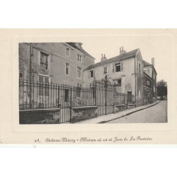 02 CHATEAU-THIERRY. Maison où est né Jean de la Fontaine