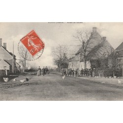 58 BEARD. Facteur à vélo Route de Nevers 1917