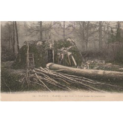 95 SAINT-PRIX. Une Hutte de bûcheron en Forêt 1905