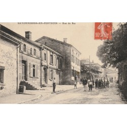 55 SAVONNIERES-EN-PERTHOIS. Grands Economats Français Rue de Bar 1915