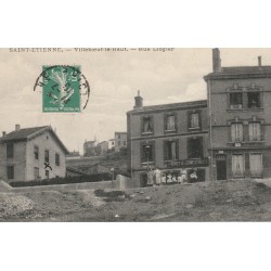 42 SAINT-ETIENNE. Villeboeuf-le-Haut Buvette rue Liogier 1915