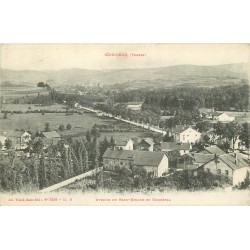 88 CORCIEUX. Avenue du Rein-Meline et Gerbépal