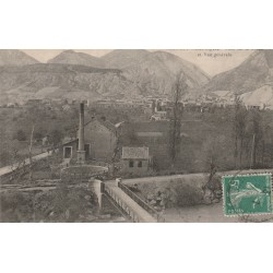 05 VEYNES. Pont sur le Buëch et Usine d'épuration 1921