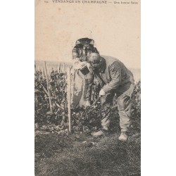 AGRICULTURE. Vendange en Champagne. Une bonne farce. Vignes, raisins, vignerons, cépages, vins 1917