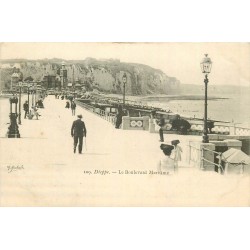 76 DIEPPE. Promenades sur le Boulevard Maritime