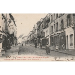 60 CREPY-EN-VALOIS. Boulangerie Dubois rue Nationale 1905