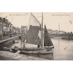 44 LE CROISIC. Bateau de Pêcheurs Quais de la Grande Chambre