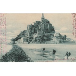 50 LE MONT SAINT-MICHEL. Pêcheurs de Crevettes 1903