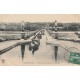 45 BRIARE. Péniches sur le Pont Canal 1909