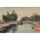 24 Barrage et Usine Hydro-Electrique de Tuilières. Estacade et péniche sur le Canal 1909