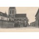 95 SAINT-OUEN-L'AUMÔNE. L'Eglise rue St-Ouen vers 1900