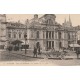 49 ANGERS. Le Théâtre et voiture ancienne Place du Ralliement 1922