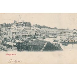 SINGAPORE SINGAPOUR SINGAPUR. Le Port 1904