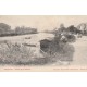 Lot 2 cpa 77 DAMPART. Les Bains Pêcheurs sur bords de Marne avec "Vins Traiteur"