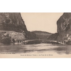 Lot 6 Cpa 73 YENNE. Pont Balme, Défilé Rhône, Fort Pierre-Châtel, Gorges, Forteresse