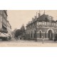 Lot 2 Cpa 77 FONTAINEBLEAU. La Poste rue de la Chancellerie et Caverne des Brigands vers 1900