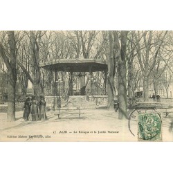 Spectacles LE KIOSQUE A MUSIQUE et Jardin National à Albi 1907