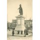 4 Cpa 63 CLERMONT-FERRAND. Fiacres Place de la Gare, Statue Desaix, Tramway rue Blatin et Lycée Jeanne d'Arc