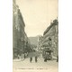 4 Cpa 63 CLERMONT-FERRAND. Fiacres Place de la Gare, Statue Desaix, Tramway rue Blatin et Lycée Jeanne d'Arc