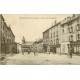 2 cpa 57 BOUZONVILLE. "Lowen Apotheke" Rue de la République et de Sarrelouis 1921