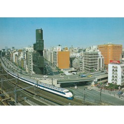 Japon Japan Tokio NISHI-GINZA super express train of New Tohkaido