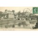 2 cpa 64 PAU. Le Pont 1911 et le Château Henri IV 1913