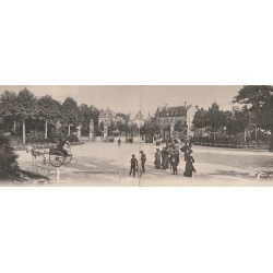 33 BORDEAUX. Grille et Entrée du Parc Bordelais vers 1900