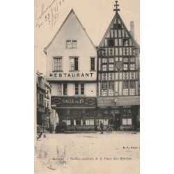 51 REIMS. Restaurant et Hôtel Roy Place du Marché 1905