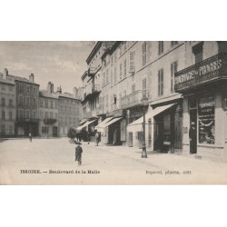 63 ISSOIRE. Pharmacie du Progrès Boulevard de la Halle 1915