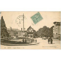 carte postale ancienne 19 BRIVE. Square Majour 1921