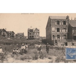 62 MERLIMONT-PLAGE. Enfants sur la Plage en Première zone 1925