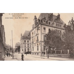 25 BESANCON. Grand Hôtel des Bains avenue Carnot 1915