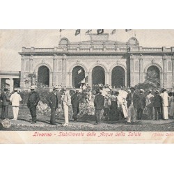 Italie Italia LIVORNO. Stabilimento delle Acque della Salute 1906