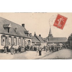 62 EVIN-MALMAISON. Garde Champêtre rue de l'Eglise 1907