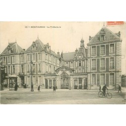 2 Cpa 82 MONTAUBAN. La Préfecture 1910 et vue panoramique 1911