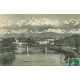 2 cpa 38 GRENOBLE. Vue de Nuit sur Ville et Alpes ainsi que les Quais 1910