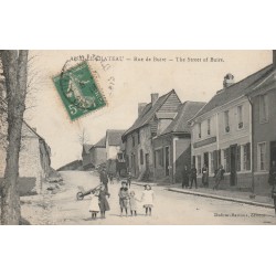 62 AUXI-LE-CHATEAU. Rue de Buire commerce Margry Daveluy 1916