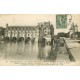 4 cpa 37 CHENONCEAUX. Le Château, Grande allée, Tour des Marques