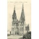 6 cpa EGLISE CATHEDRALE Laon Troyes Meaux Quimper Chartres Reims