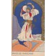 MAROC- Danseuse marocaine - CARTE STYLE ART DÉCO