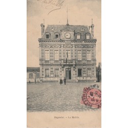 93 BAGNOLET. La Mairie avec ses écoles de filles derrière 1907