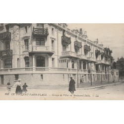 62 LE TOUQUET-PARIS-PLAGE. Groupe de Villas avec prénoms féminins boulevard Daloz 1941